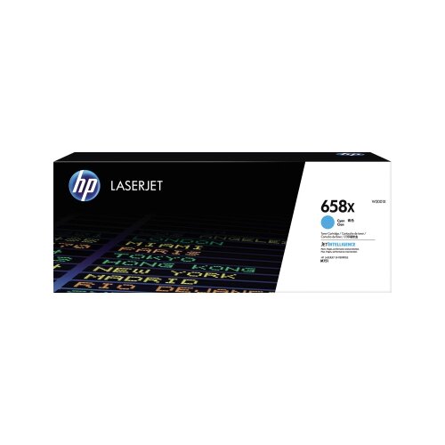 HP Toner 658X cyan