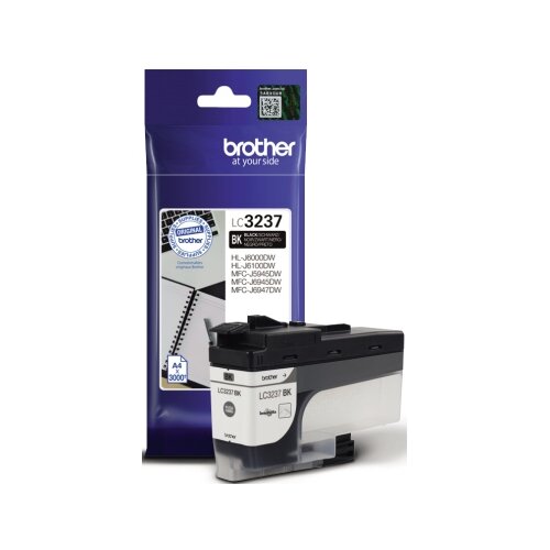 Brother Tintenpatrone LC-3237BK schwarz