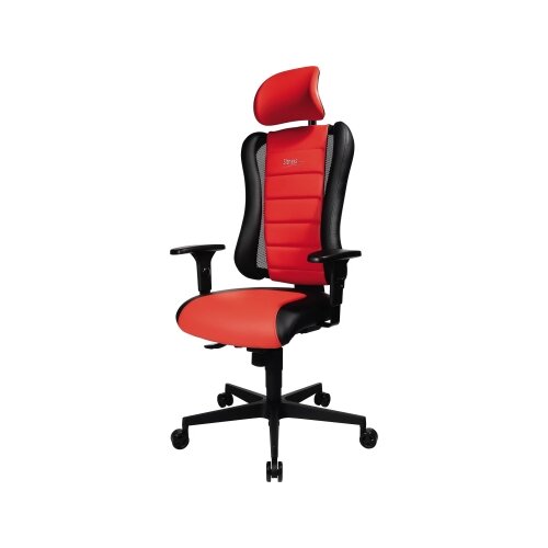 TOPSTAR Gaming-Stuhl SITNESS® RS mit Kopfstütze schwarz/rot