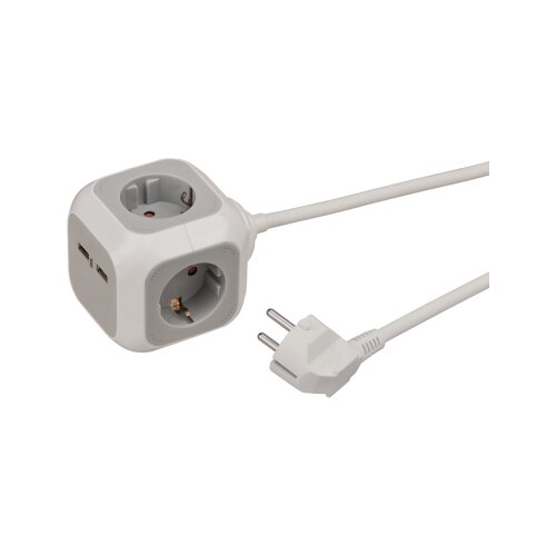 brennenstuhl® Steckdosenwürfel ALEA-Power 4 Steckdosen