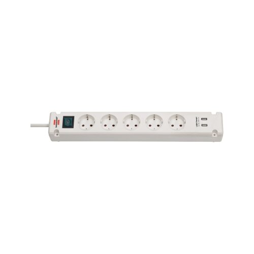 brennenstuhl® Steckdosenleiste Bremounta 2 USB-Ports