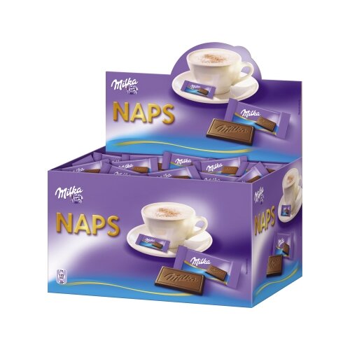 Milka Schokolade NAPS 355 x 4,7 g/Pack.
