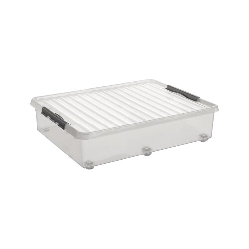 Sunware Aufbewahrungsbox Q-line 60 l mit Rollen