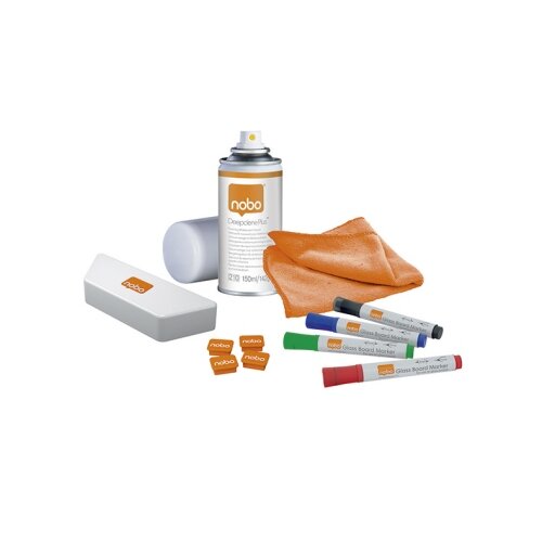 Nobo® Starterset Glasboard