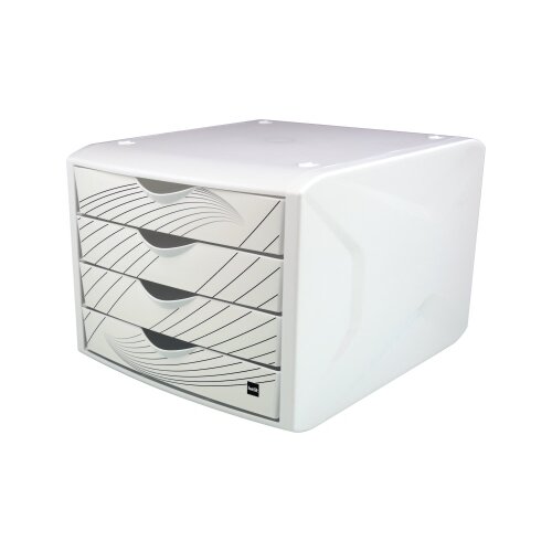 helit Schubladenbox the chameleon white queen