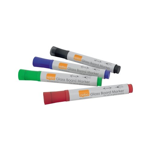 Nobo® Glasboardmarker 4 St./Pack.