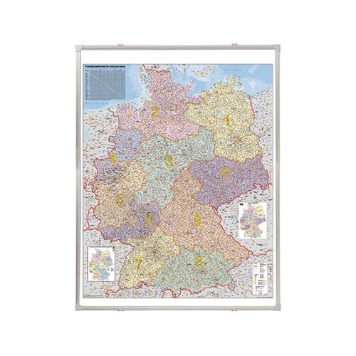FRANKEN Postleitzahlentafel