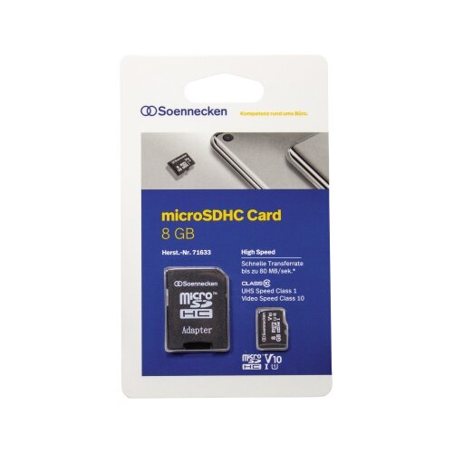 Soennecken Speicherkarte microSDHC