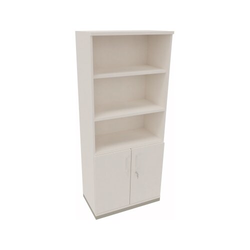 Regalschrank endless 800 x 1.869 x 442 mm (B x H x T) silberaluminium