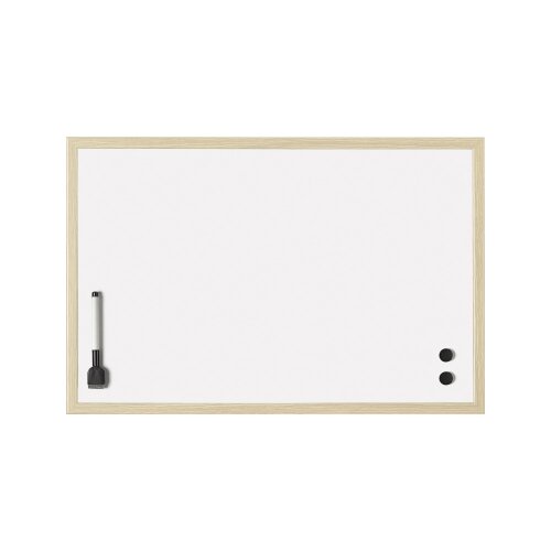 magnetoplan® Whiteboard Kiefernholz