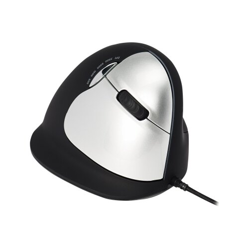 R-Go Tools Optische PC Maus HE Mouse ergonomisch 9,3 x 7,9 x 11 cm (B x H x T)