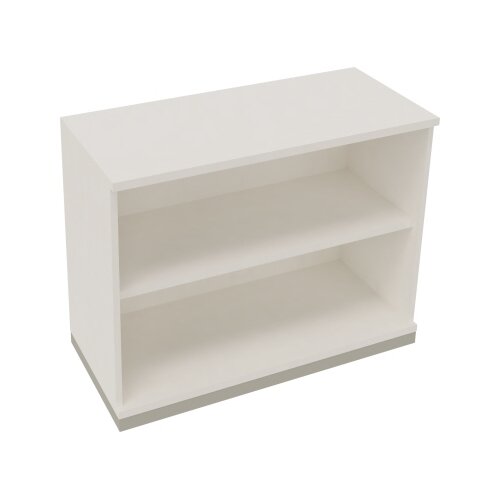Regal endless 2 Ordnerhöhen 1.000 x 781 x 442 mm (B x H x T) silberaluminium