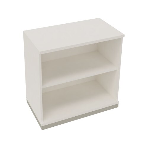 Regal endless 2 Ordnerhöhen 800 x 781 x 442 mm (B x H x T) silberaluminium