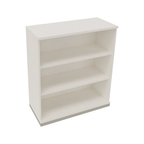 Regal endless 3 Ordnerhöhen 1.000 x 1.133 x 442 mm (B x H x T) silberaluminium