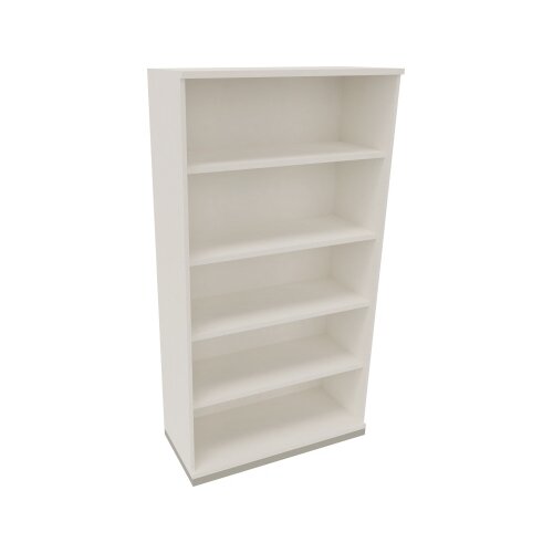 Regal endless 5 Ordnerhöhen 1.000 x 1.869 x 442 mm (B x H x T) silberaluminium