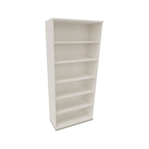 Regal endless 6 Ordnerhöhen 1.000 x 2.221 x 442 mm (B x H x T) silberaluminium
