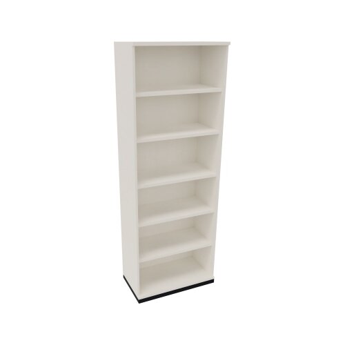Regal endless 6 Ordnerhöhen 800 x 2.221 x 442 mm (B x H x T) anthrazit metallic