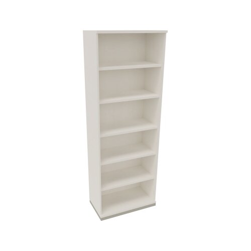 Regal endless 6 Ordnerhöhen 800 x 2.221 x 442 mm (B x H x T) silberaluminium
