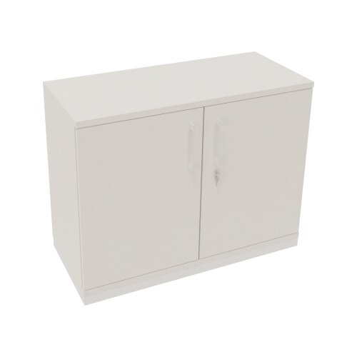 Flügeltürenschrank endless 800 x 781 x 442 mm (B x H x T) silberaluminium
