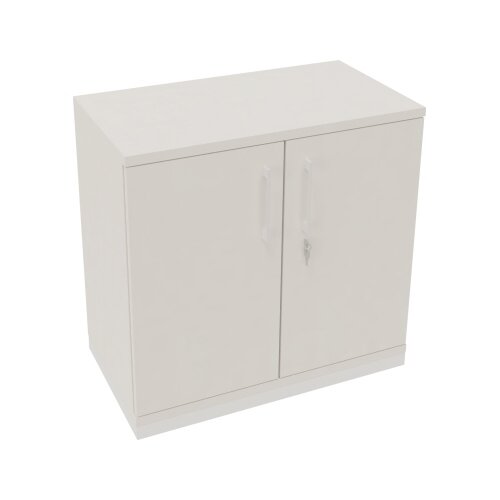 Flügeltürenschrank endless 800 x 781 x 442 mm (B x H x T) verkehrsweiß