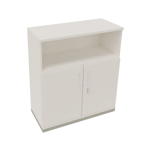 Regalschrank endless 1.000 x 1.133 x 442 mm (B x H x T) silberaluminium