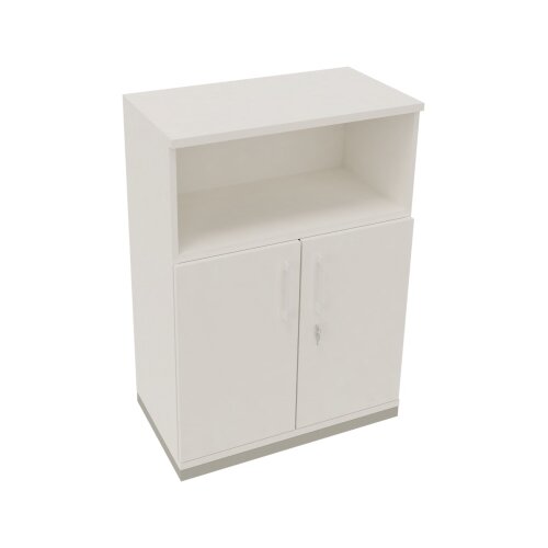 Regalschrank endless 800 x 1.133 x 442 mm (B x H x T) silberaluminium