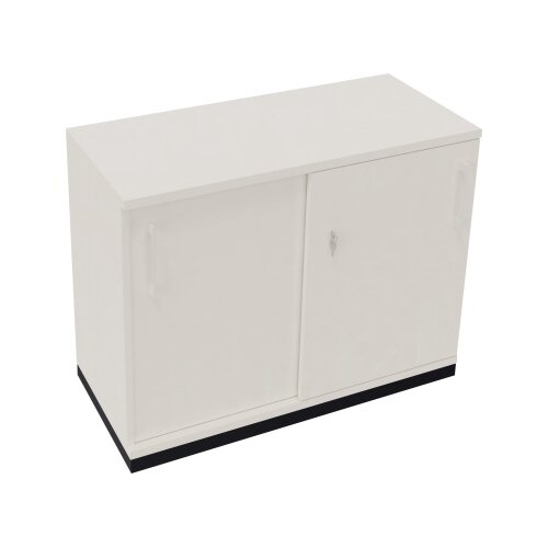 Schiebetürenschrank endless 2 Ordnerhöhen anthrazit metallic