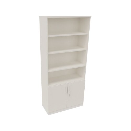 Regalschrank endless 1.000 x 2.221 x 442 mm (B x H x T) verkehrsweiß