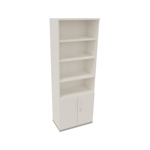 Regalschrank endless 800 x 2.221 x 442 mm (B x H x T) silberaluminium