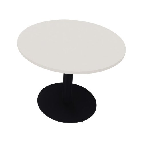 Konferenztisch communication rund 1.000 x 720 mm (Ø x H) anthrazit metallic