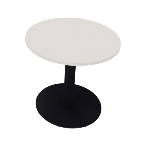 Konferenztisch communication rund 800 x 720 mm (Ø x H) anthrazit metallic
