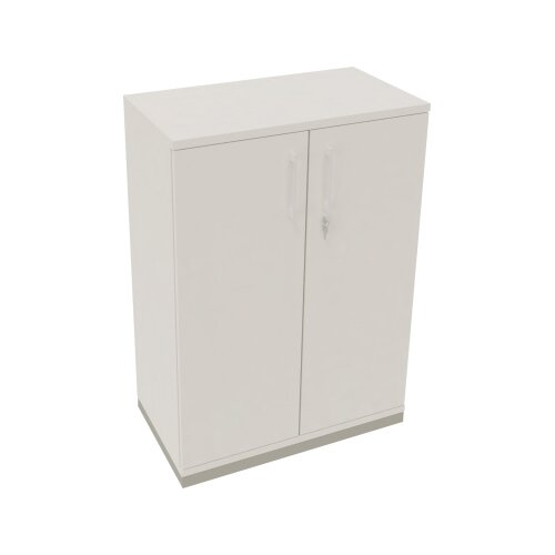Flügeltürenschrank endless 800 x 1.133 x 442 mm (B x H x T) silberaluminium