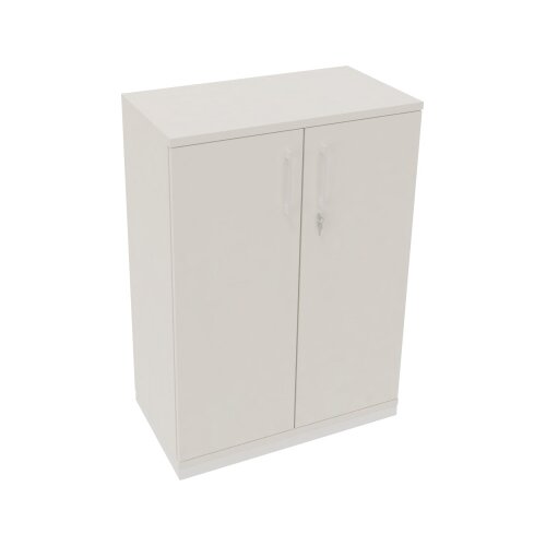 Flügeltürenschrank endless 800 x 1.133 x 442 mm (B x H x T) verkehrsweiß