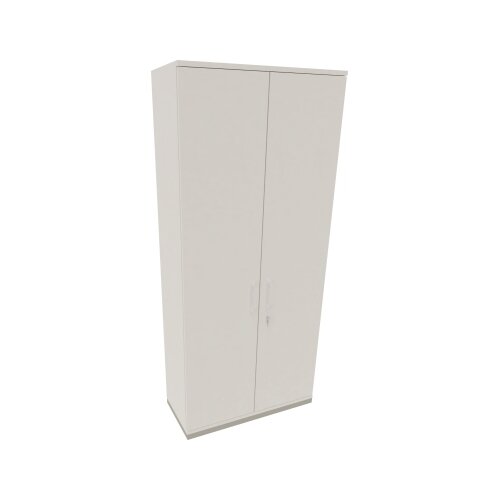 Flügeltürenschrank endless 1.000 x 2.221 x 442 mm (B x H x T) silberaluminium