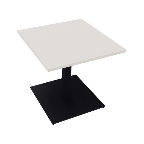Konferenztisch communication 800 x 720 x 800 mm (B x H x T) anthrazit metallic