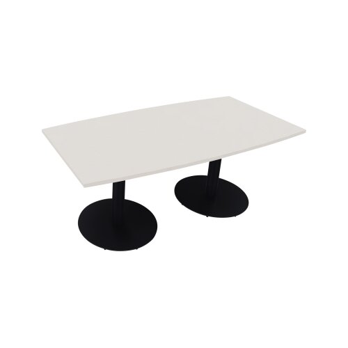 Konferenztisch communication 1.800 x 720 x 800/900 mm (B x H x T) anthrazit metallic