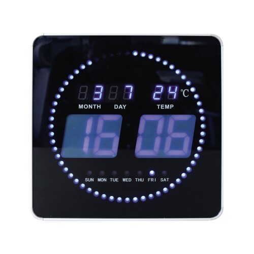 UNILUX Wanduhr FLO LED