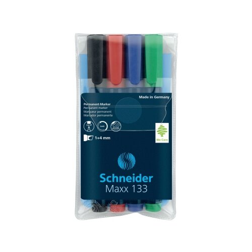 Schneider Permanentmarker Maxx 133 nachfüllbar 4 St./Pack.