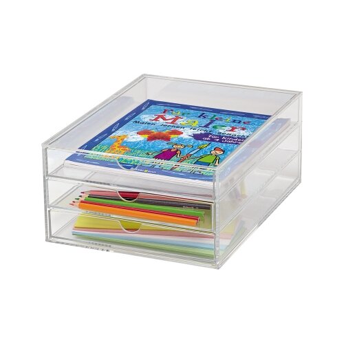 MAUL Schubladenbox Acryl 3 Schubladen