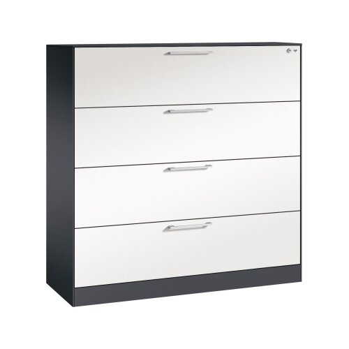 C+P Hängeregistraturschrank Asisto 3-bahnig