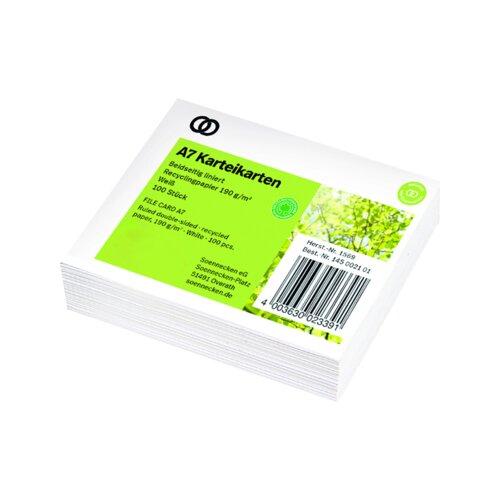 Soennecken Karteikarte oeco Recycling
