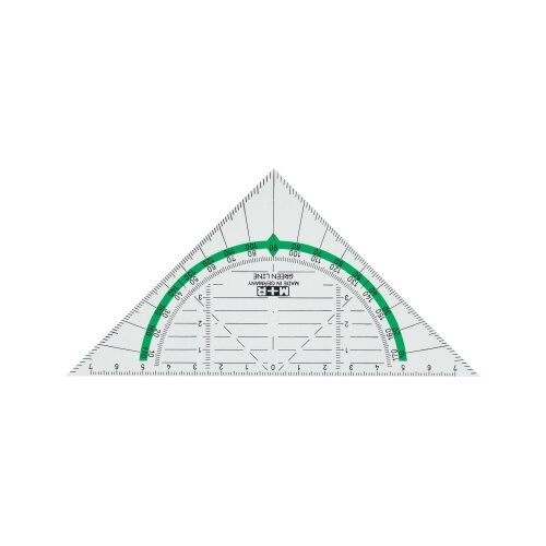 M+R Geometriedreieck GreenLine 16 cm