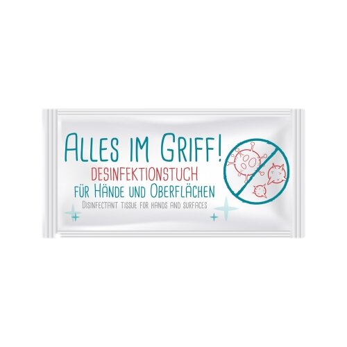 Hellma Desinfektionstücher Alles im Griff