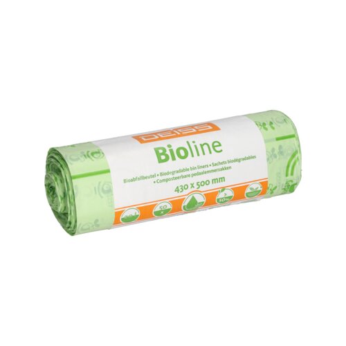 DEISS Müllbeutel BIOLINE 20 l 50 St./Pack.
