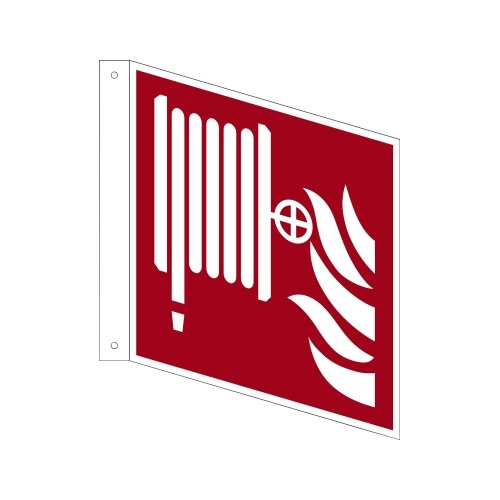 Hinweisschild rot/weiß