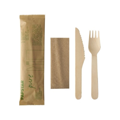 PAPSTAR Besteckgarnitur pure