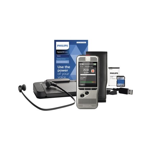 Philips Diktiergerät Digital Pocket Memo Starter Kit DPM6700/03