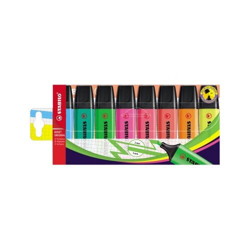 STABILO® Textmarker BOSS® ORIGINAL 8 St./Pack.