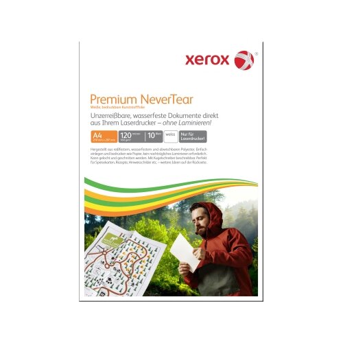 Xerox Kopierfolie Premium NeverTear 120 µm 10 Folien/Pack.