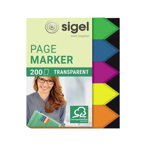 SIGEL Haftstreifen Folie kleine Pfeile